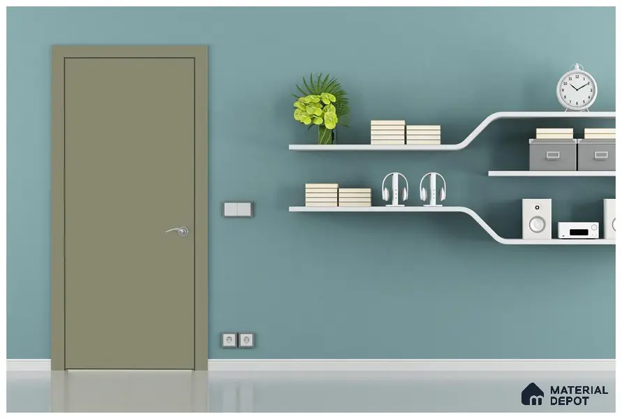 Grey Solid Colors Look 3561 NGL 8 ft x 4 ft High Gloss Finish Decorative Laminate - 1 mm | Suitable for Living Room, Kitchen, Office