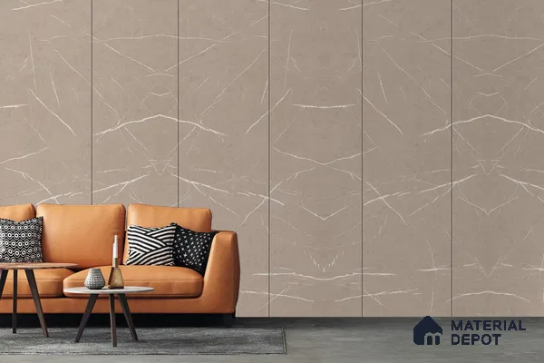 Stone Look 3742 NGL 8 ft x 4 ft High Gloss Finish Decorative Laminate - 1 mm | Suitable for TV Unit, Wardrobe, Kitchen Cabinets