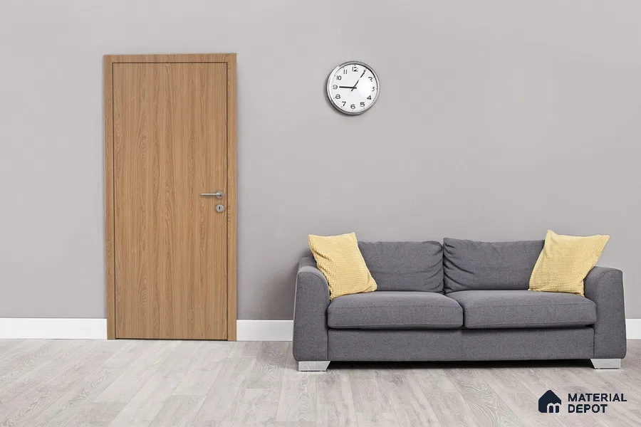 Wooden Look 3296 NGL 8 ft x 4 ft High Gloss Finish Decorative Laminate - 1 mm | Suitable for TV Unit, Wardrobe, Kitchen Cabinets