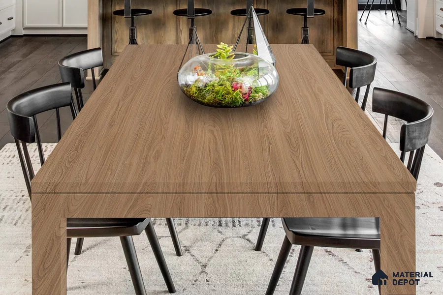 Wooden Look 3296 NGL 8 ft x 4 ft High Gloss Finish Decorative Laminate - 1 mm | Suitable for TV Unit, Wardrobe, Kitchen Cabinets