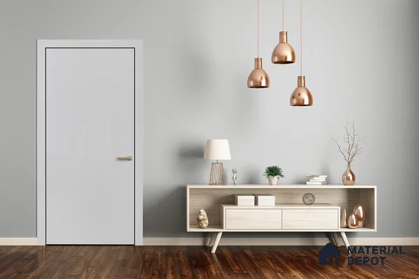 Blue Solid Colors Look 3501 NGL 8 ft x 4 ft High Gloss Finish Decorative Laminate - 1 mm | Suitable for Living Room, Kitchen, Office