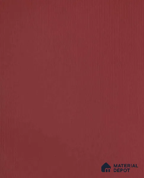 Brick Red Fluted Solid Color LM 18372 8 ft x 4 ft Texture Finish Decorative Laminate - 1.25 mm | Suitable for TV Unit,Wardrobe, Kitchen Cabinets