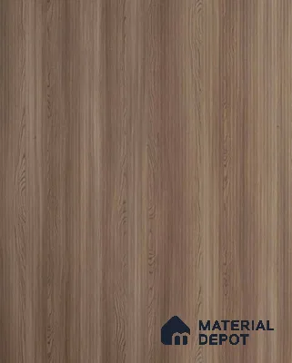Wooden Fluted LM 18375 8 ft x 4 ft Texture Finish Decorative Laminate - 1.25 mm | Suitable for TV Unit,Wardrobe, Kitchen Cabinets