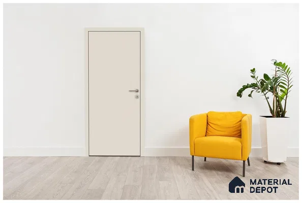 Grey Solid Colors Look 3526 RSO 8 ft x 4 ft Super Matte Finish Decorative Laminate - 1 mm | Suitable for Living Room, Kitchen, Office