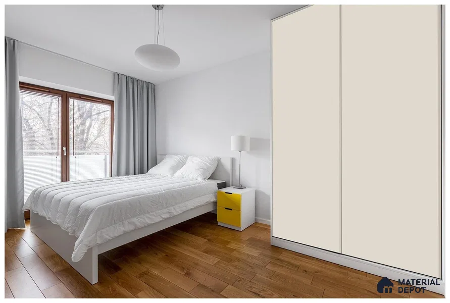 Grey Solid Colors Look 3526 RSO 8 ft x 4 ft Super Matte Finish Decorative Laminate - 1 mm | Suitable for Living Room, Kitchen, Office