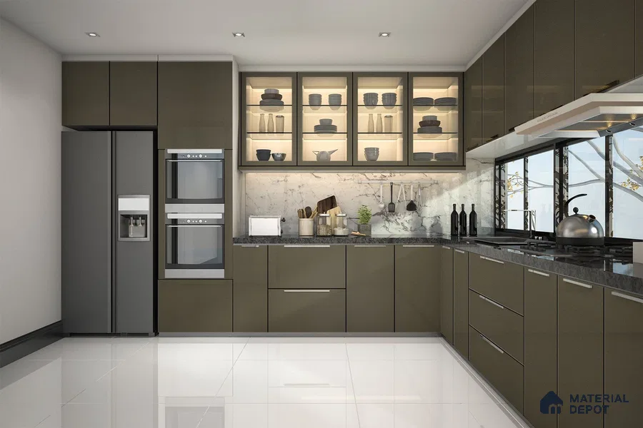 Brown Solid Colors Look 3652 RSO 8 ft x 4 ft Super Matte Finish Decorative Laminate - 1 mm | Suitable for Living Room, Kitchen, Office