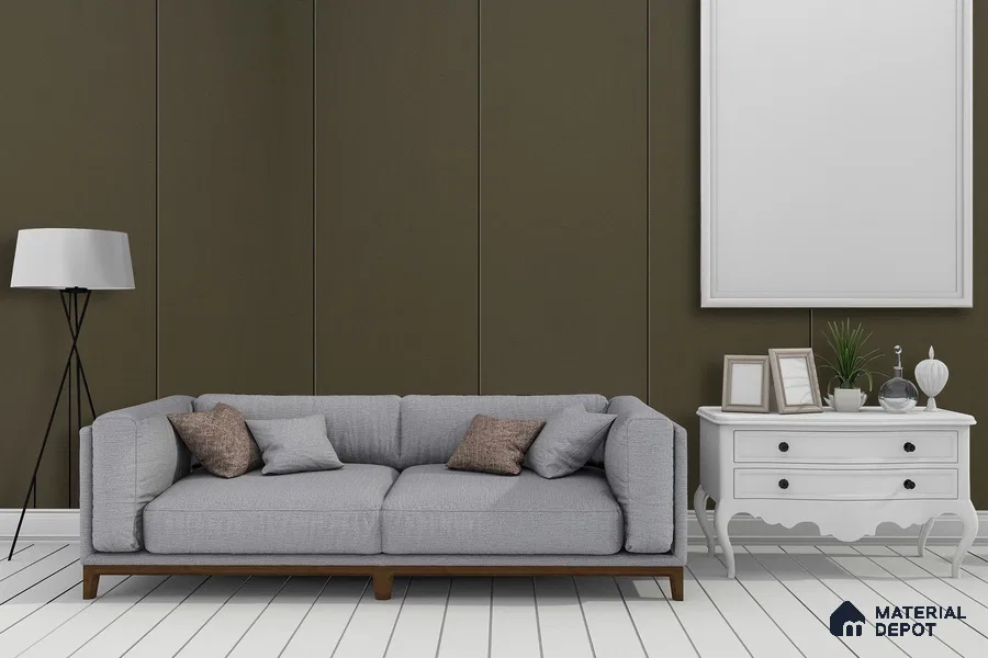Brown Solid Colors Look 3652 RSO 8 ft x 4 ft Super Matte Finish Decorative Laminate - 1 mm | Suitable for Living Room, Kitchen, Office
