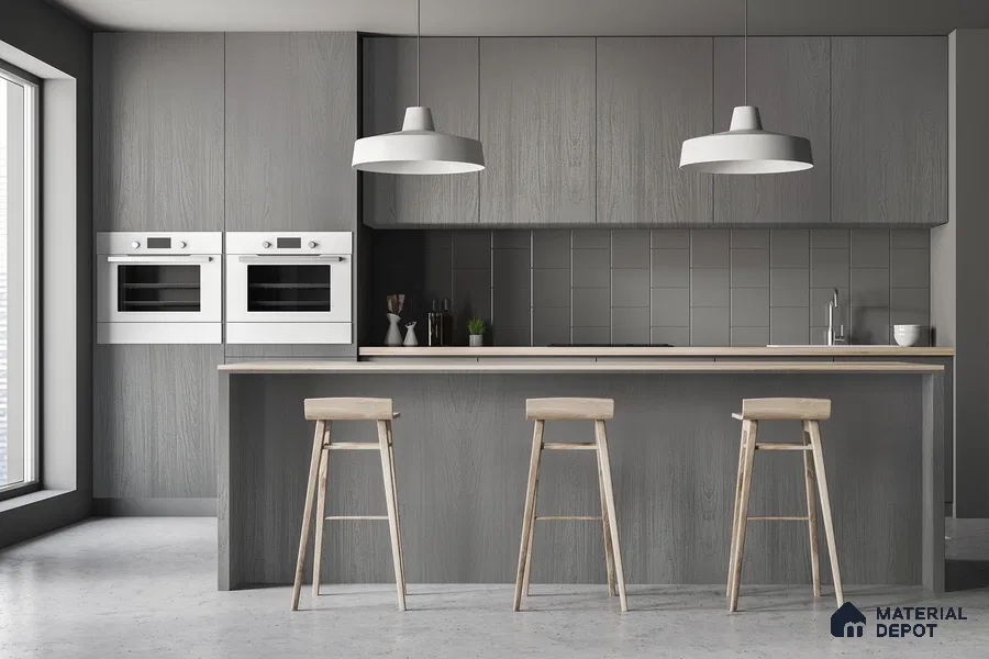 Wooden Look 3563 PWD 8 ft x 4 ft Texture Finish Decorative Laminate - 1 mm | Suitable for TV Unit, Wardrobe, Kitchen Cabinets