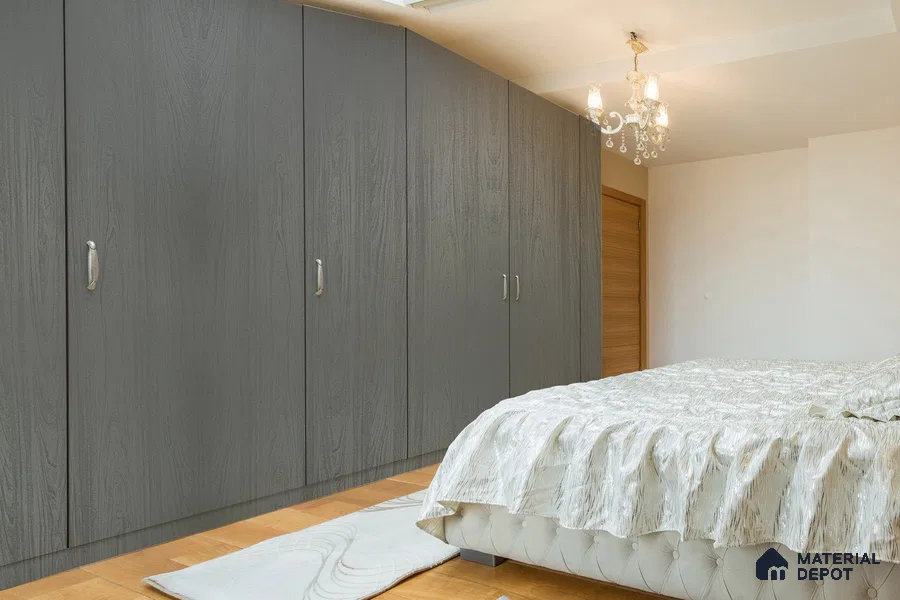 Wooden Look 3563 PWD 8 ft x 4 ft Texture Finish Decorative Laminate - 1 mm | Suitable for TV Unit, Wardrobe, Kitchen Cabinets