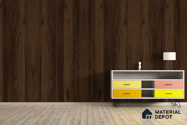 Wooden Look 3255 SMR 8 ft x 4 ft High Gloss Finish Decorative Laminate - 1 mm | Suitable for TV Unit, Wardrobe, Kitchen Cabinets