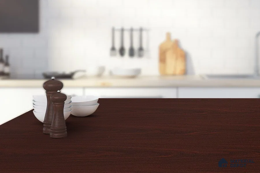 Wooden Look 3036 SMR 8 ft x 4 ft High Gloss Finish Decorative Laminate - 1 mm | Suitable for TV Unit, Wardrobe, Kitchen Cabinets