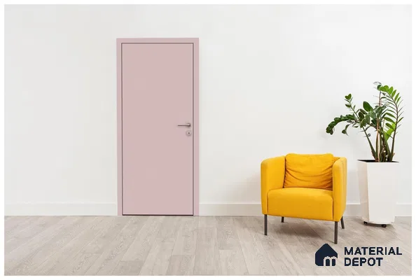 Violet Solid Colors Look 3541 SMR 8 ft x 4 ft High Gloss Finish Decorative Laminate - 1 mm | Suitable for Living Room, Kitchen, Office