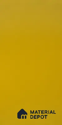 Yellow Solid Colors Look 3613 SMR 8 ft x 4 ft High Gloss Finish Decorative Laminate - 1 mm | Suitable for Living Room, Kitchen, Office