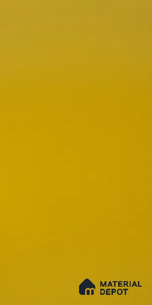Yellow Solid Colors Look 93613 NGL 8 ft x 4 ft High Gloss Finish Decorative Laminate - 1 mm | Suitable for Living Room, Kitchen, Office