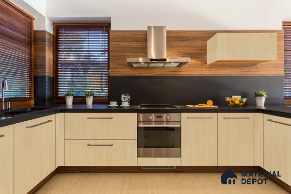 Wooden Look 3062 SUD 8 ft x 4 ft Suede Finish Decorative Laminate - 1 mm | Suitable for TV Unit, Wardrobe, Kitchen Cabinets