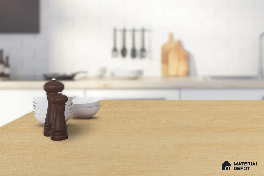 Wooden Look 3062 SUD 8 ft x 4 ft Suede Finish Decorative Laminate - 1 mm | Suitable for TV Unit, Wardrobe, Kitchen Cabinets