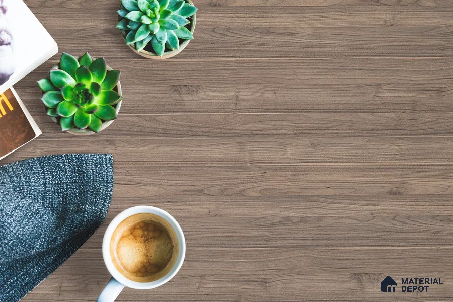 Wooden Look 3298 SUD 8 ft x 4 ft Suede Finish Decorative Laminate - 1 mm | Suitable for TV Unit, Wardrobe, Kitchen Cabinets