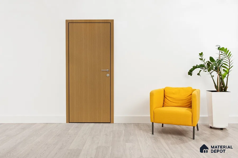 Wooden Look 3232 SUD 8 ft x 4 ft Suede Finish Decorative Laminate - 1 mm | Suitable for TV Unit, Wardrobe, Kitchen Cabinets