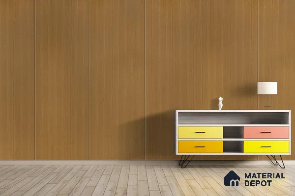 Wooden Look 3232 SUD 8 ft x 4 ft Suede Finish Decorative Laminate - 1 mm | Suitable for TV Unit, Wardrobe, Kitchen Cabinets