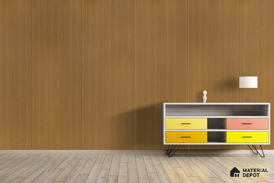 Wooden Look 3232 SUD 8 ft x 4 ft Suede Finish Decorative Laminate - 1 mm | Suitable for TV Unit, Wardrobe, Kitchen Cabinets