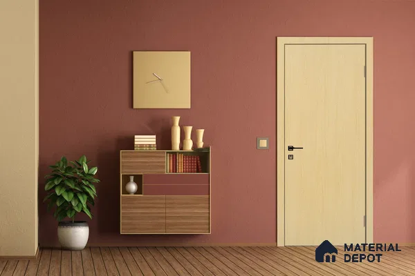 Wooden Look 3064 SUD Amero Mape 8 ft x 4 ft Woodgrain Suede Finish Decorative Laminate - 1 mm