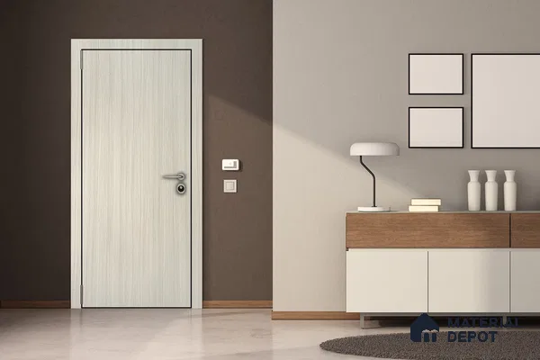Wooden Look 3156 SUD 8 ft x 4 ft Suede Finish Decorative Laminate - 1 mm | Suitable for TV Unit, Wardrobe, Kitchen Cabinets