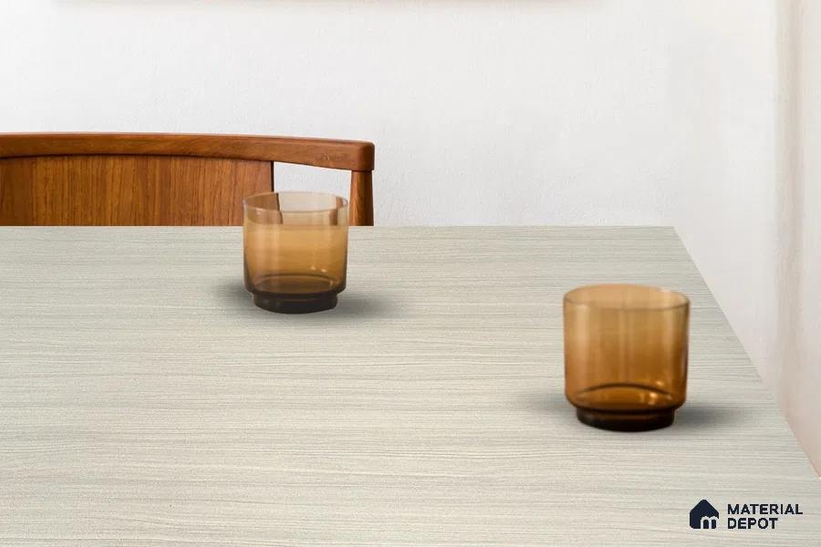 Wooden Look 3156 SUD 8 ft x 4 ft Suede Finish Decorative Laminate - 1 mm | Suitable for TV Unit, Wardrobe, Kitchen Cabinets