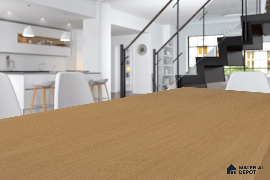 Wooden Look 3013 SUD 8 ft x 4 ft Suede Finish Decorative Laminate - 1 mm | Suitable for TV Unit, Wardrobe, Kitchen Cabinets