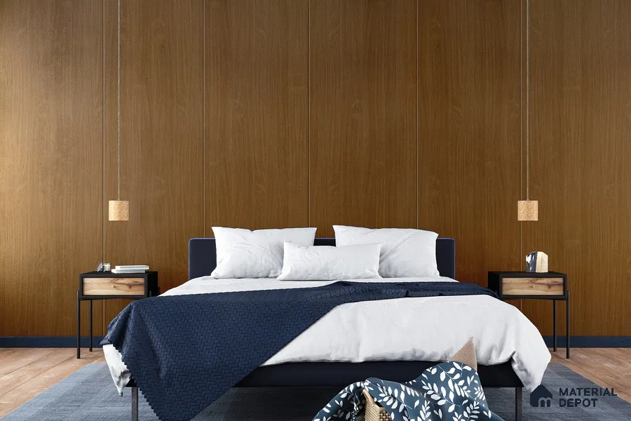 Wooden Look 3013 SUD 8 ft x 4 ft Suede Finish Decorative Laminate - 1 mm | Suitable for TV Unit, Wardrobe, Kitchen Cabinets