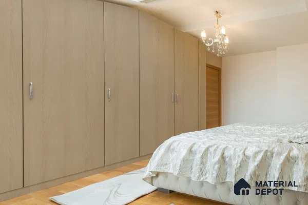 Wooden Look 3014 SUD 8 ft x 4 ft Suede Finish Decorative Laminate - 1 mm | Suitable for TV Unit, Wardrobe, Kitchen Cabinets