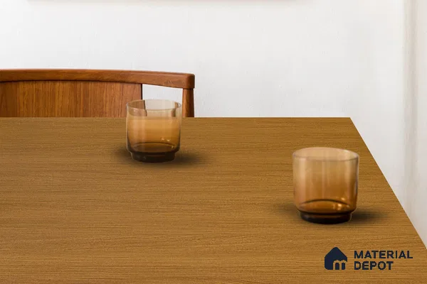 Wooden Look 3154 SUD 8 ft x 4 ft Suede Finish Decorative Laminate - 1 mm | Suitable for TV Unit, Wardrobe, Kitchen Cabinets