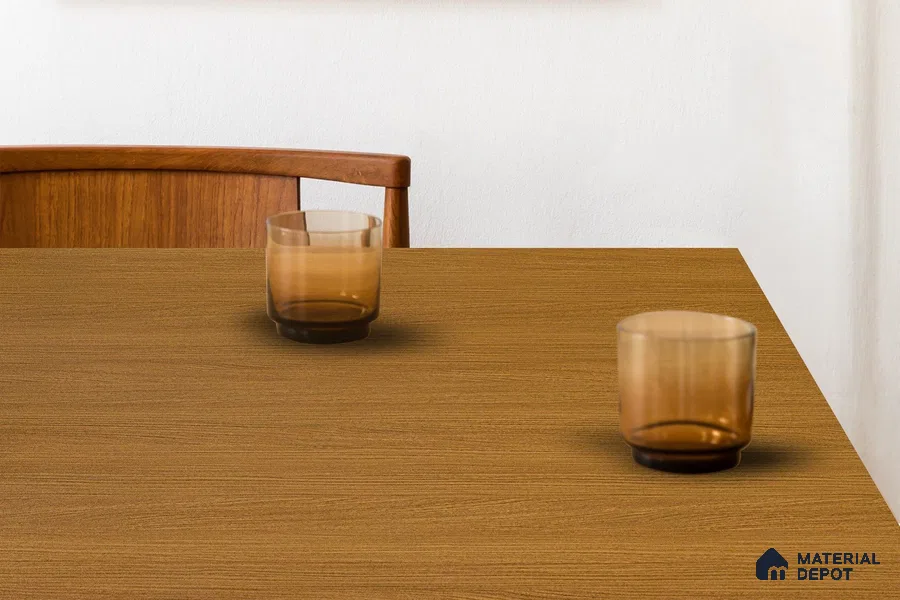 Wooden Look 3154 SUD 8 ft x 4 ft Suede Finish Decorative Laminate - 1 mm | Suitable for TV Unit, Wardrobe, Kitchen Cabinets
