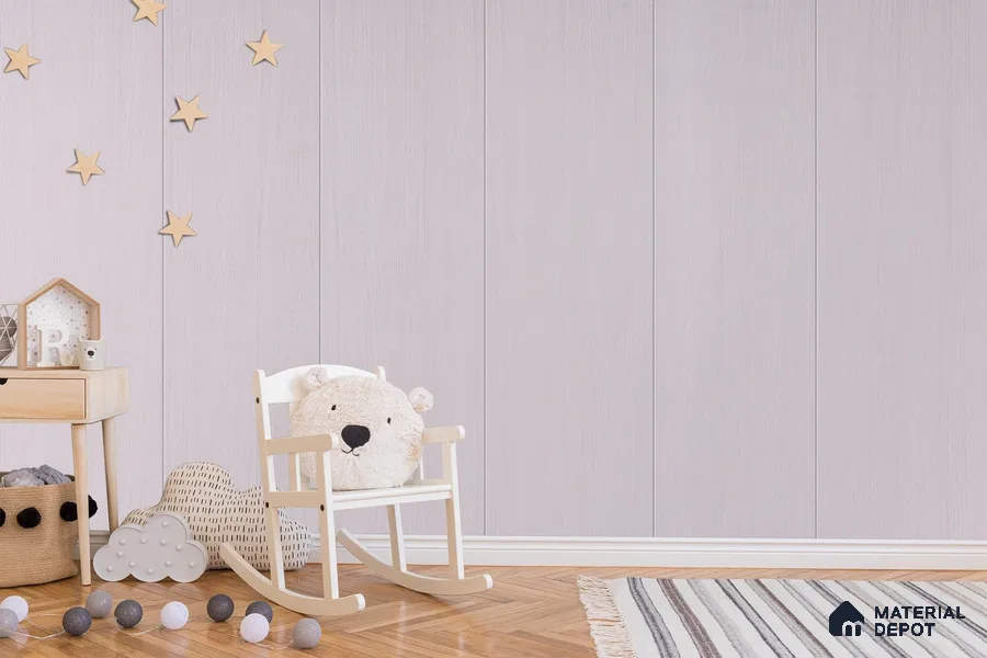 Wooden Look 3366 CFD 8 ft x 4 ft Texture Finish Decorative Laminate - 1 mm | Suitable for TV Unit, Wardrobe, Kitchen Cabinets