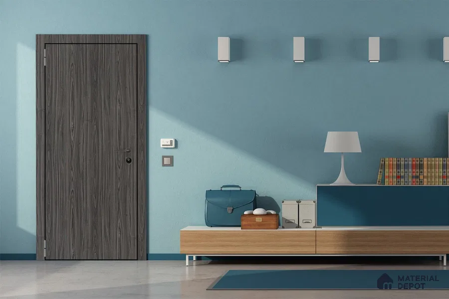 Wooden Look 3305 SUD 8 ft x 4 ft Suede Finish Decorative Laminate - 1 mm | Suitable for TV Unit, Wardrobe, Kitchen Cabinets