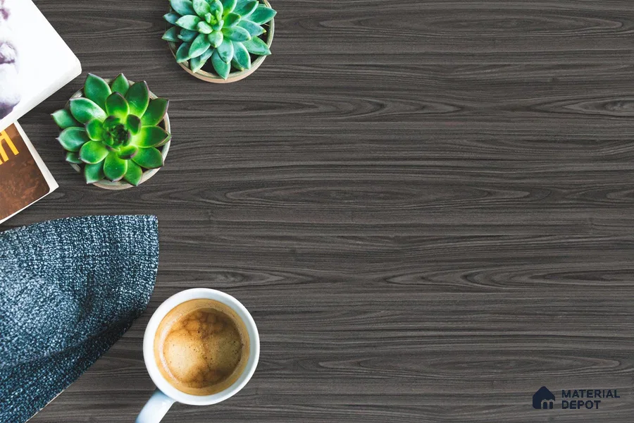 Wooden Look 3305 SUD 8 ft x 4 ft Suede Finish Decorative Laminate - 1 mm | Suitable for TV Unit, Wardrobe, Kitchen Cabinets