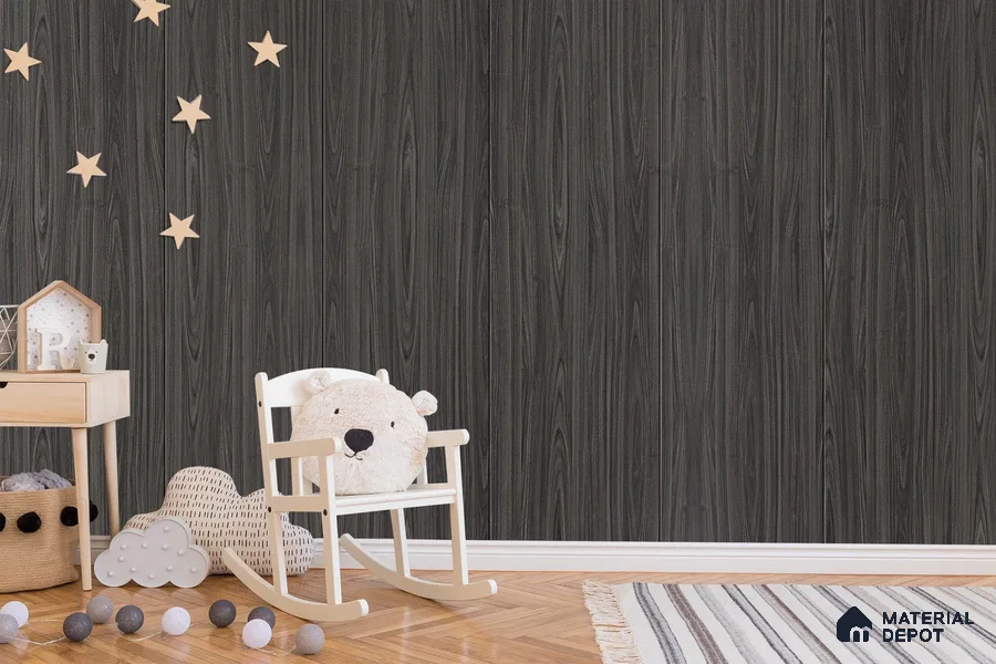 Wooden Look 3305 SUD 8 ft x 4 ft Suede Finish Decorative Laminate - 1 mm | Suitable for TV Unit, Wardrobe, Kitchen Cabinets