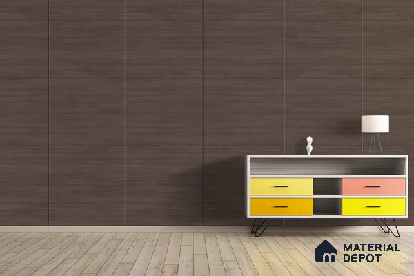 Wooden Look 3965 SUD 8 ft x 4 ft Suede Finish Decorative Laminate - 1 mm | Suitable for TV Unit, Wardrobe, Kitchen Cabinets