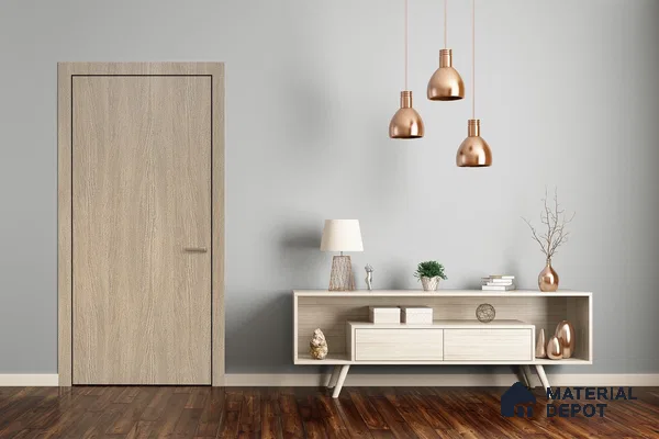 Wooden Look 3373 SUD 8 ft x 4 ft Suede Finish Decorative Laminate - 1 mm | Suitable for TV Unit, Wardrobe, Kitchen Cabinets