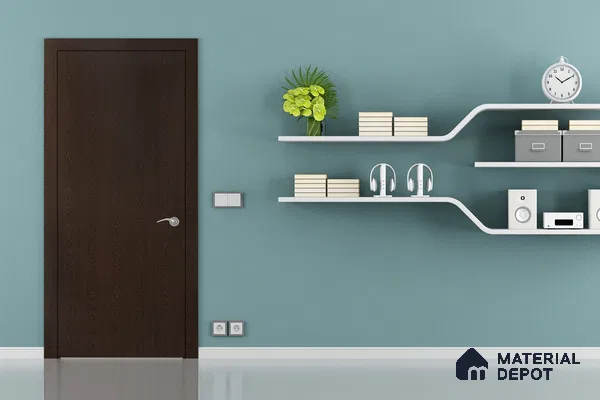 Wooden Look 3902 SUD 8 ft x 4 ft Suede Finish Decorative Laminate - 1 mm | Suitable for TV Unit, Wardrobe, Kitchen Cabinets