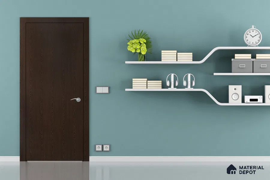 Wooden Look 3902 SUD 8 ft x 4 ft Suede Finish Decorative Laminate - 1 mm | Suitable for TV Unit, Wardrobe, Kitchen Cabinets