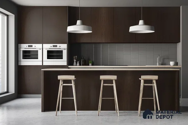 Wooden Look 3902 SUD 8 ft x 4 ft Suede Finish Decorative Laminate - 1 mm | Suitable for TV Unit, Wardrobe, Kitchen Cabinets