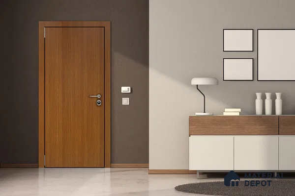 Wooden Look 3202 SUD 8 ft x 4 ft Suede Finish Decorative Laminate - 1 mm | Suitable for TV Unit, Wardrobe, Kitchen Cabinets