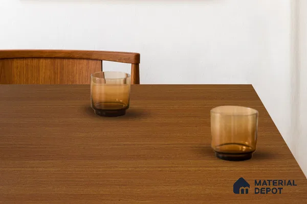 Wooden Look 3202 SUD 8 ft x 4 ft Suede Finish Decorative Laminate - 1 mm | Suitable for TV Unit, Wardrobe, Kitchen Cabinets