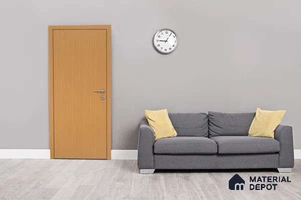 Wooden Look 3281 SUD 8 ft x 4 ft Suede Finish Decorative Laminate - 1 mm | Suitable for TV Unit, Wardrobe, Kitchen Cabinets