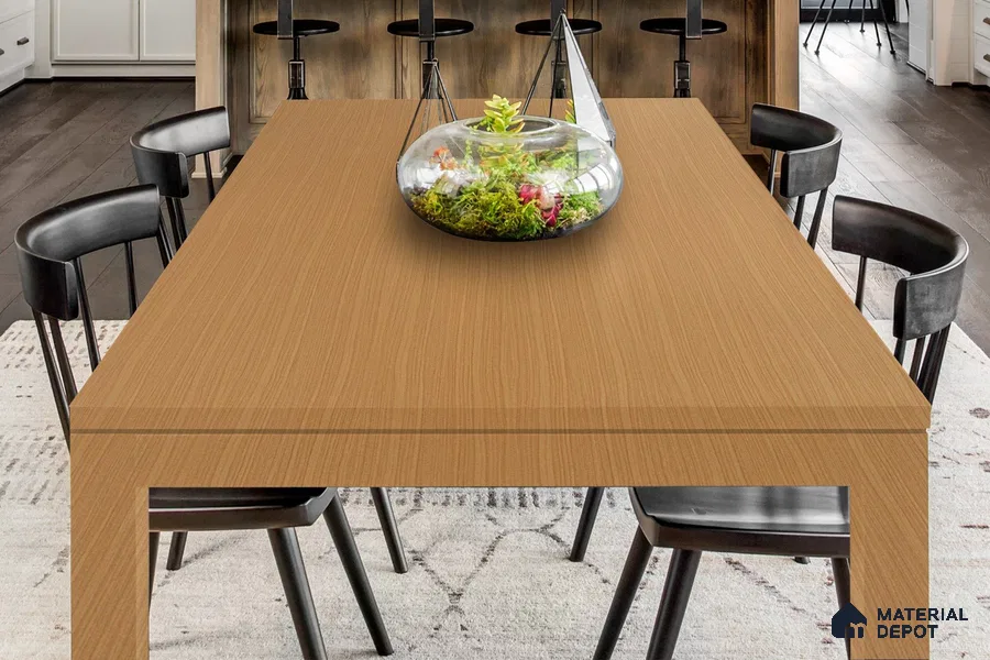 Wooden Look 3281 SUD 8 ft x 4 ft Suede Finish Decorative Laminate - 1 mm | Suitable for TV Unit, Wardrobe, Kitchen Cabinets