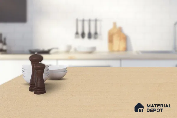 Wooden Look 3057 SUD 8 ft x 4 ft Suede Finish Decorative Laminate - 1 mm | Suitable for TV Unit, Wardrobe, Kitchen Cabinets
