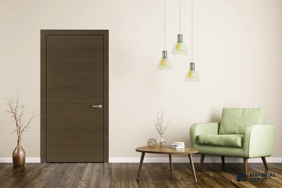 Wooden Look 3959 SUD 8 ft x 4 ft Suede Finish Decorative Laminate - 1 mm | Suitable for TV Unit, Wardrobe, Kitchen Cabinets