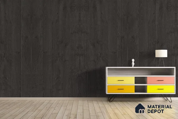 Wooden Look 3403 SUD 8 ft x 4 ft Suede Finish Decorative Laminate - 1 mm | Suitable for TV Unit, Wardrobe, Kitchen Cabinets