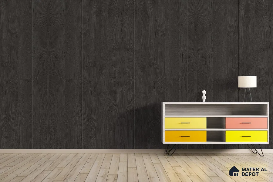 Wooden Look 3403 SUD 8 ft x 4 ft Suede Finish Decorative Laminate - 1 mm | Suitable for TV Unit, Wardrobe, Kitchen Cabinets