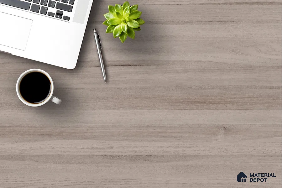 Wooden Look 3260 SUD 8 ft x 4 ft Suede Finish Decorative Laminate - 1 mm | Suitable for TV Unit, Wardrobe, Kitchen Cabinets
